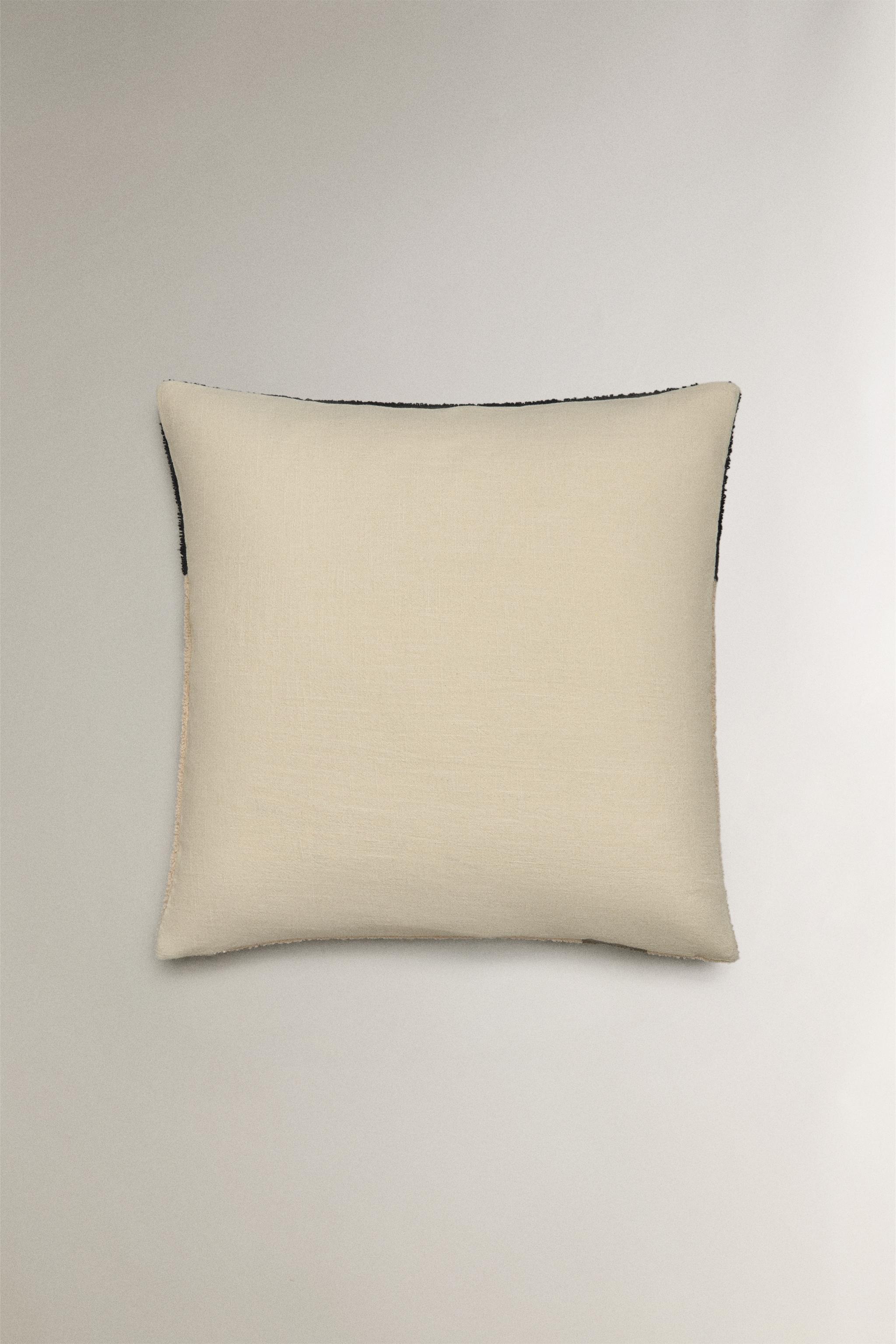 SNOWY HOUSE CHRISTMAS THROW PILLOW COVER
